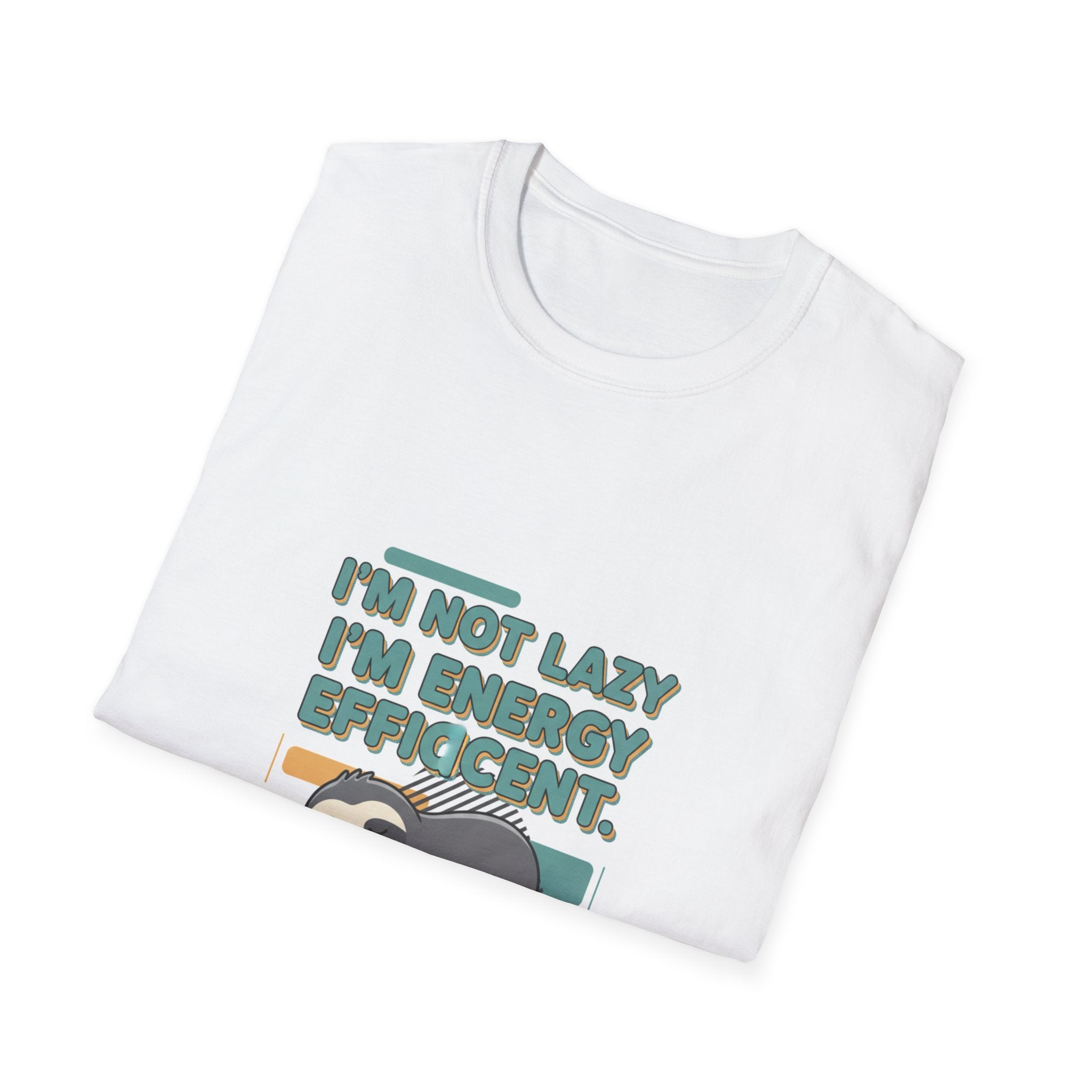 Sloth 'I'm Not Lazy I'm Energy Efficient' T-Shirt