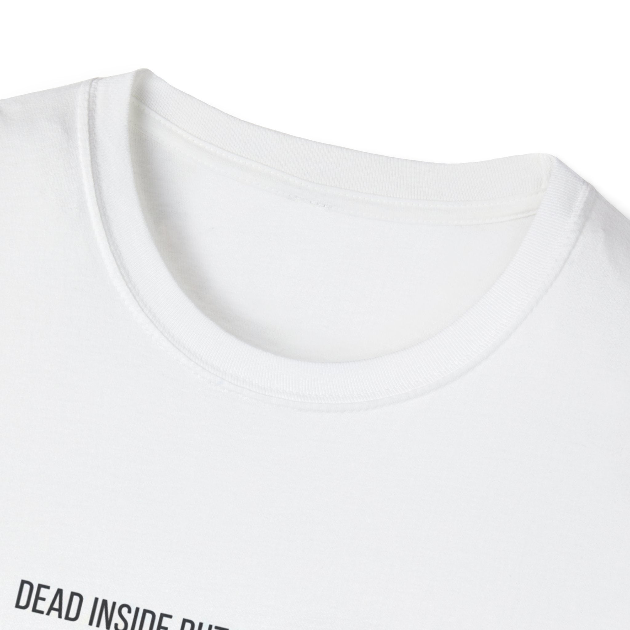 T‑Shirt — "Dead Inside But Well Dressed" Suit Graphic Tee